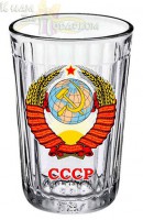 Стакан граненый Герб СССР